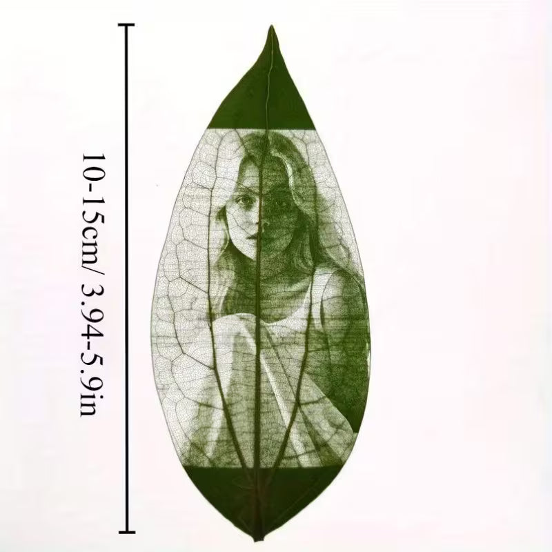 Personalised Leaf Engraved Photo with frame – Perfect Gift for Loved One